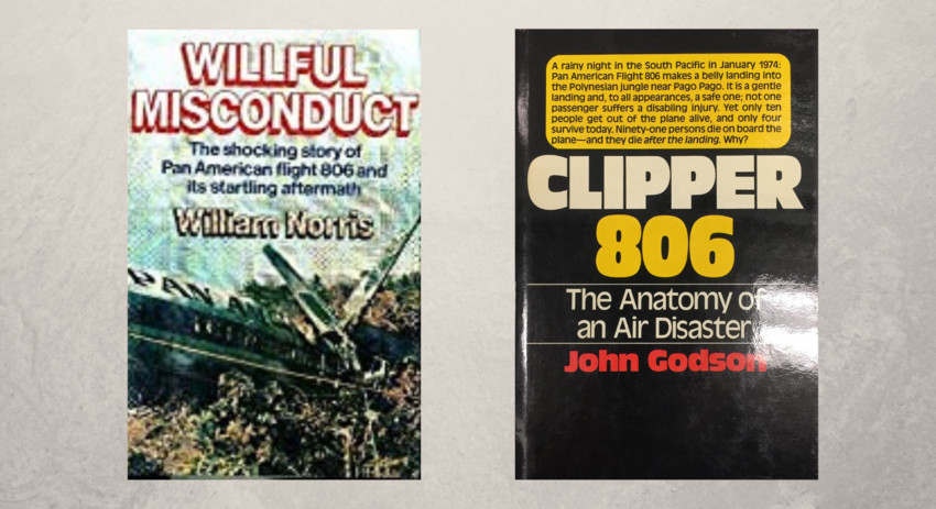 Books written about the Flight 806 crash