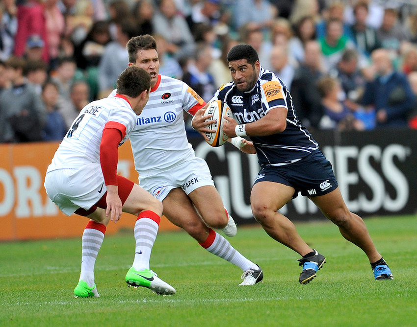 Will in action for the Sale Sharks