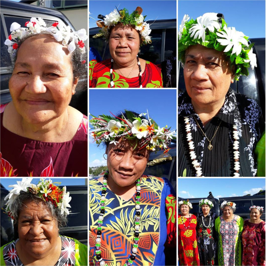 Tuvalu Mamas on the Kolose team to Buckingham Palace