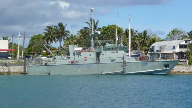 Te Kukupa patrol boat