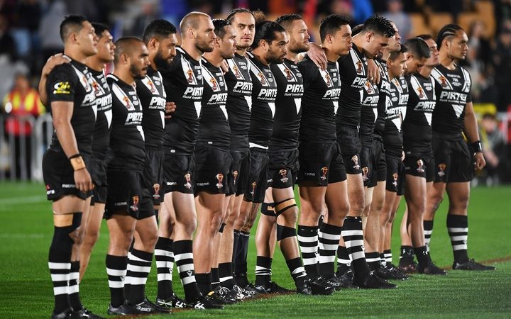 Kiwi Squad lines up in the RLWC