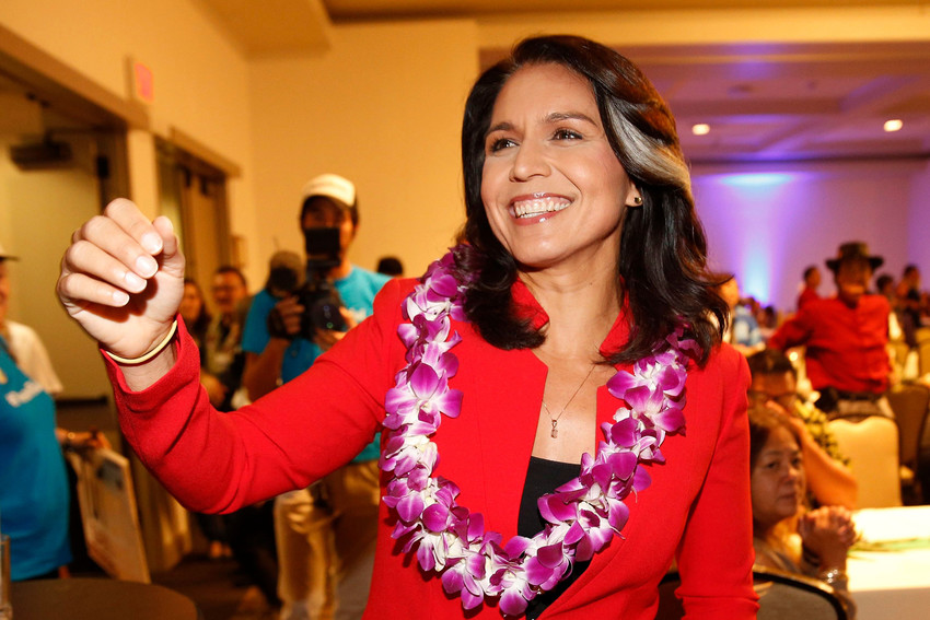 Tulsi on the campaign trail