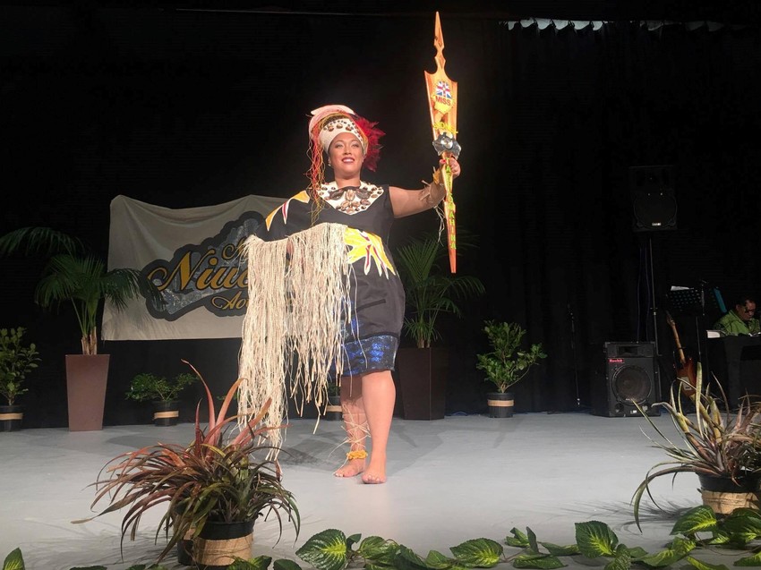 Miss Niue 2017 Valencia Lama
