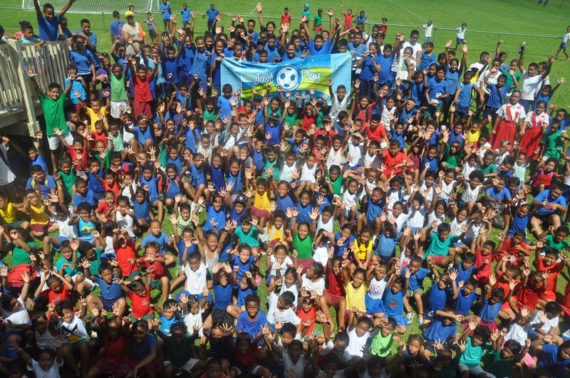 Kids programme in Samoa