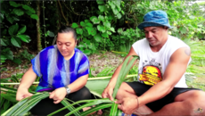 How to Weave a Basket - Niuean style 