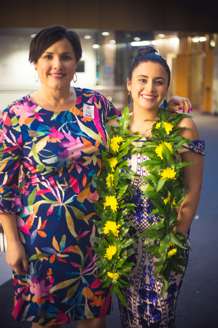 Alexia Hilbertidou & her mother Vicky