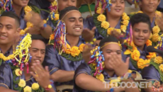 Polyfest 2015 Tonga Stage St Pauls College - Ma'ulu'ulu