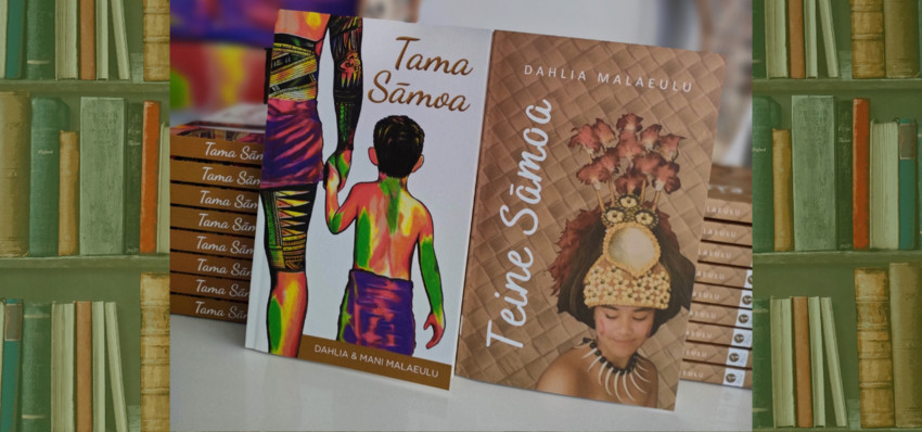 Tama Sāmoa with sister book Teine Sāmoa