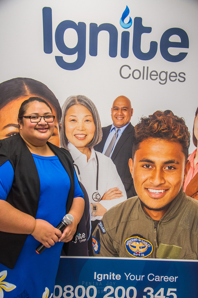 Ignite College Student Support Advisor Romana Fetu