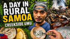 How To Cook an Umu in the Mountains - SAMOA 