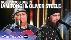Iam Tongi & Oliver Steele Dedicate The Duet Of "Save Your Tears" To Their Dads - American Idol 2023