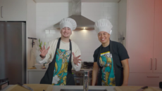 Judah and Nixon's Butter Chicken | Cooking With The Stars