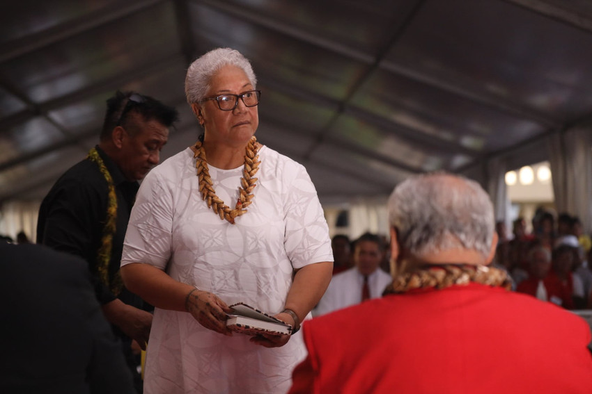 Prime Minister elect Fiame Naomi Mata'afa Photo Credit: Anetone Sagaga