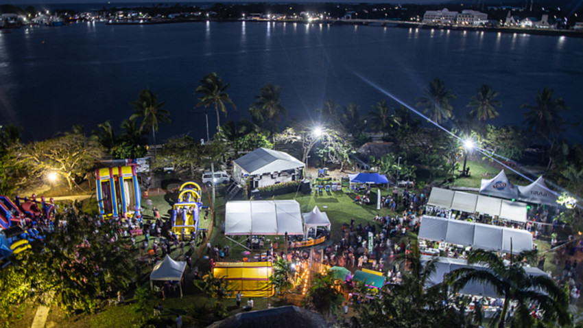 The view of the Night Markets (PC: Anetone Sagaga)