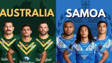 Samoa vs Australia Rugby League World Cup Highlights 