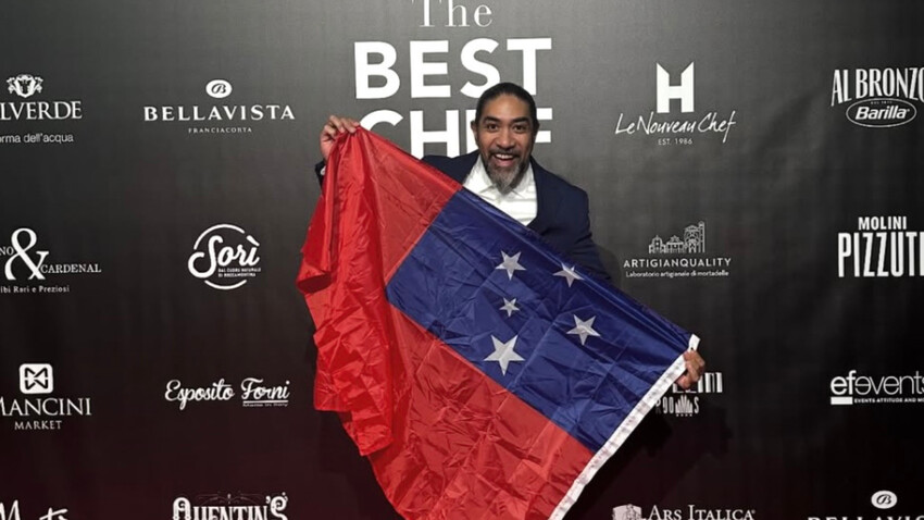 Chef Henry Onesemo at 2025 Best Chef Awards in Milan