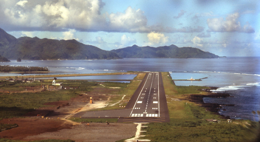 Pago Pago Air Strip 1970s