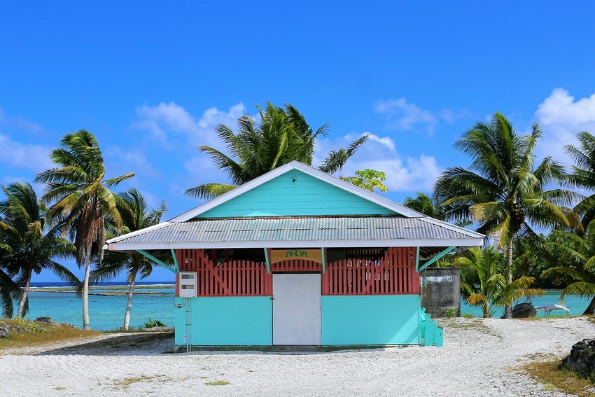 Houses in the Northern Group of the Cook Islands (Photo Credit: Photos by Pua - Eipuatiare Tua)