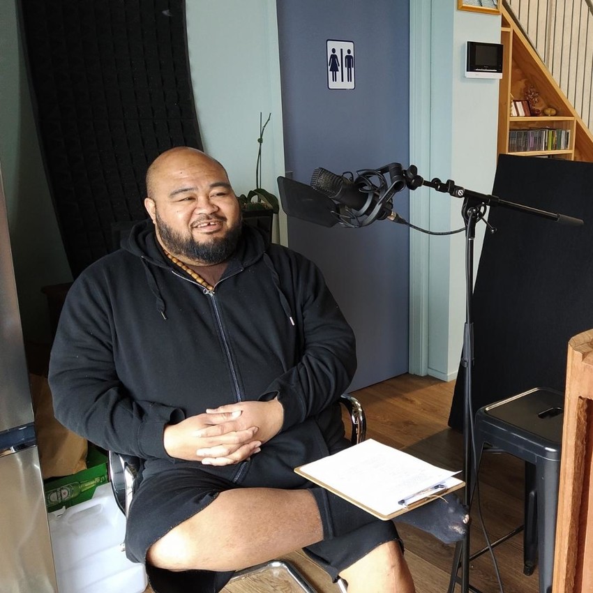 Tau’ili’ili Alpha Maiava during recording