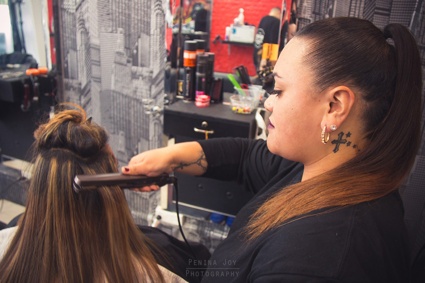Hair straightening