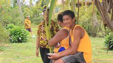 Christmas Day on Mauke in the Cook Islands