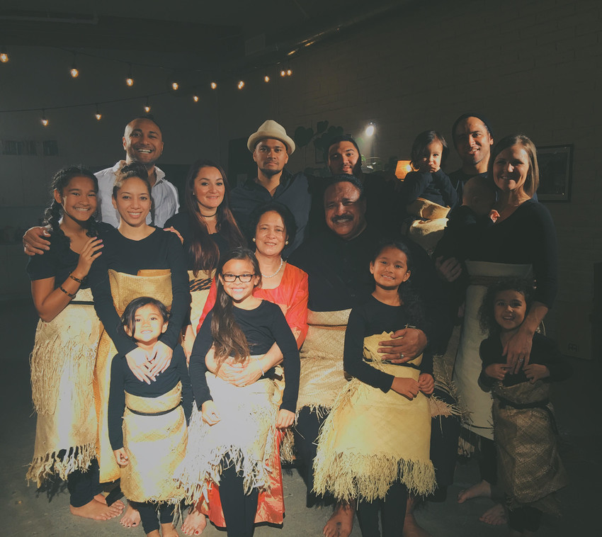 With my loves, my family, my home. Parents: Vaka and Neomai Taimani Barry & Jessenia // Kiarra, Evangelina, Kalina Vaka Jr. & Shannon // Liana, Mia, Kelesi, Vaka 3rd Toakase, Benjamin