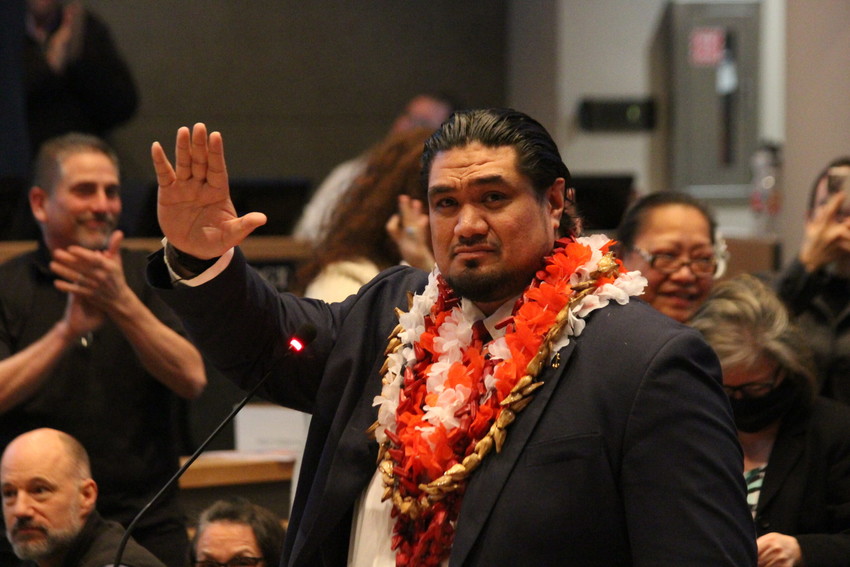  Junior Aumavae being appointed by the Mayor of Anchorage Dave Bronson to serve as the city’s Chief Equity Officer