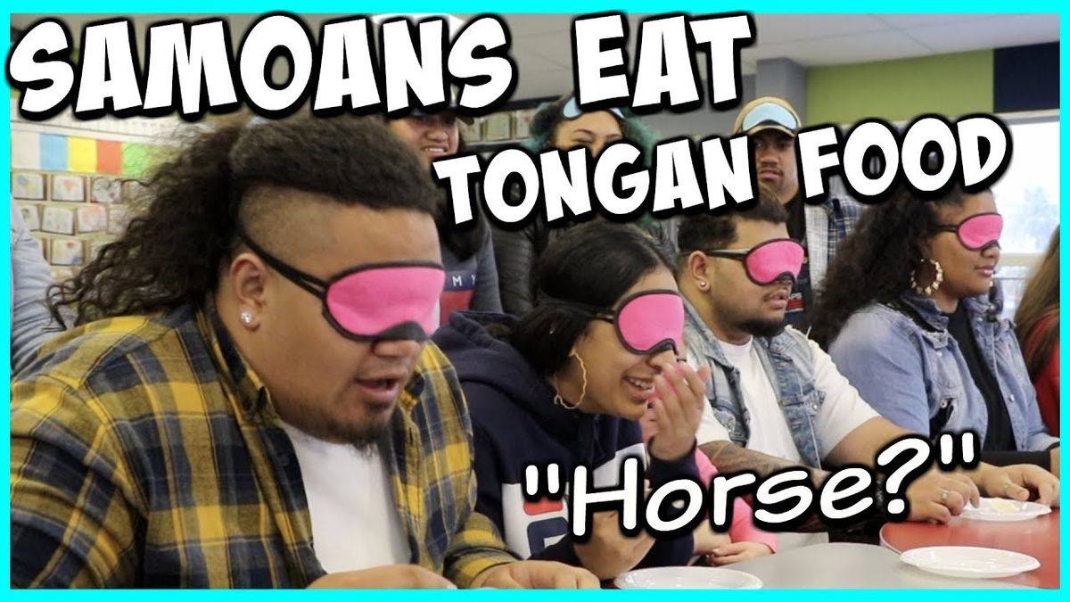 Samoans Try Tongan Food Jess & Ayva — The world’s