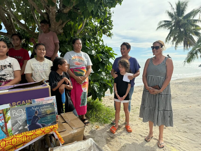 Mrs Tofilau far right