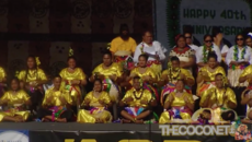 Polyfest 2015 Tonga Stage Massey High School - Ma'ulu'ulu