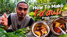 How To Make Fa'ausi In The Jungles Of Samoa!