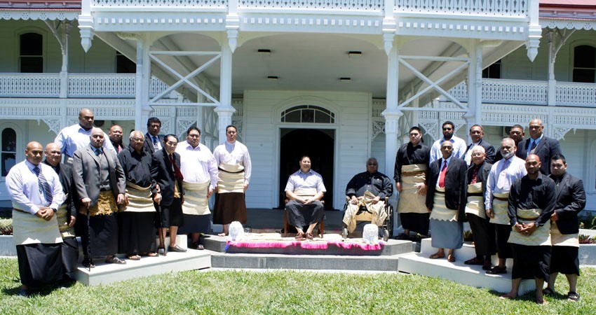 King Tupou VI & Tongan nobility
