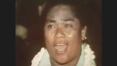 Western Samoa Teachers Group performance at Auckland Airport 1976