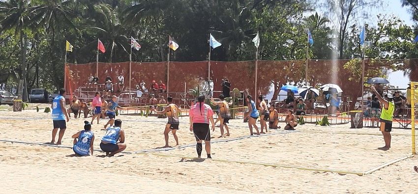 Handball - Mauke vs Aitutaki Photo Credit: Eipuatiare Tua