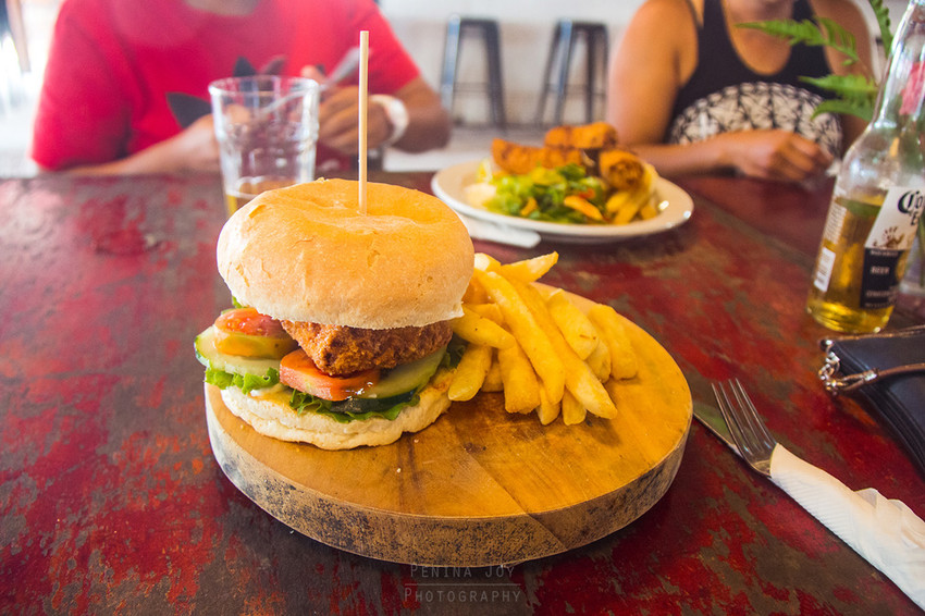 Burgers & great pub menu at Billfish Bar & Restaurant in Nukualofa