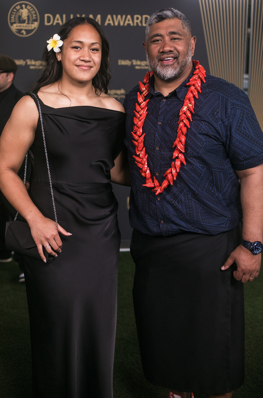 Ivana & Father Ali Lauitiiti: PC ABC Pacific