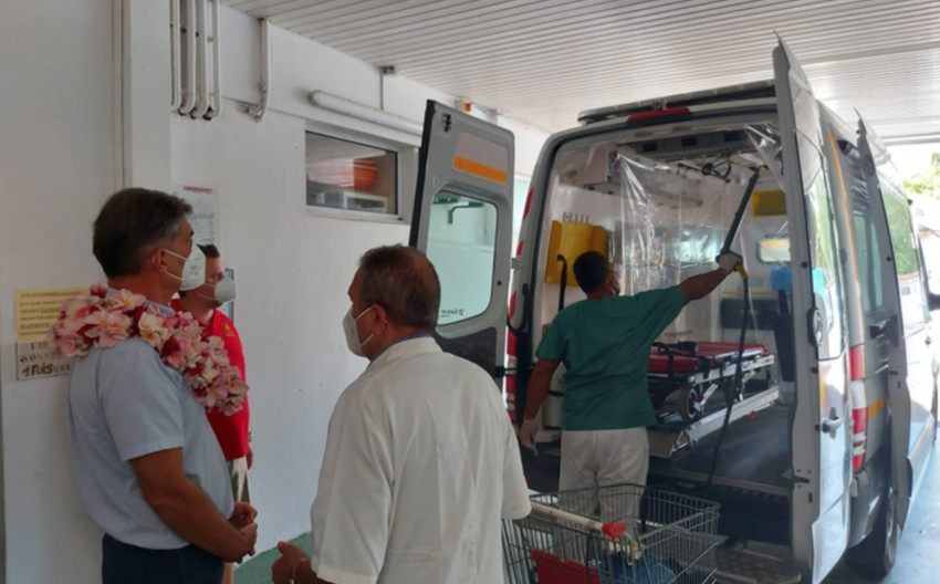 Medical services are stretched because of a rapid spread of Covid-19 Photo: FB French High Commission in French Polynesia