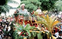 The First Royal Visit to Tuvalu 1982