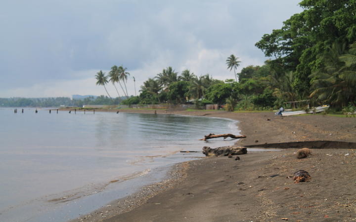 Shoreline, East New Britain, PNG where a 2nd case has been confirmed positive. PC: RNZI/Johnny Blades