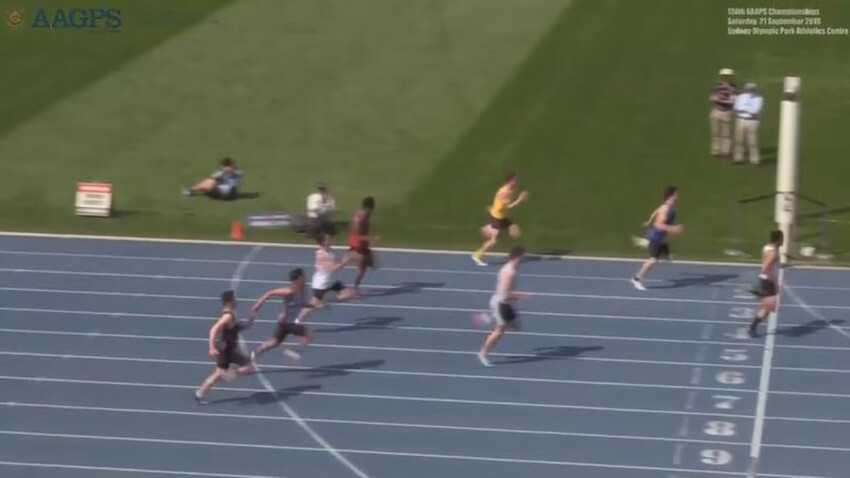 Koula easily won the race. Source: Supplied