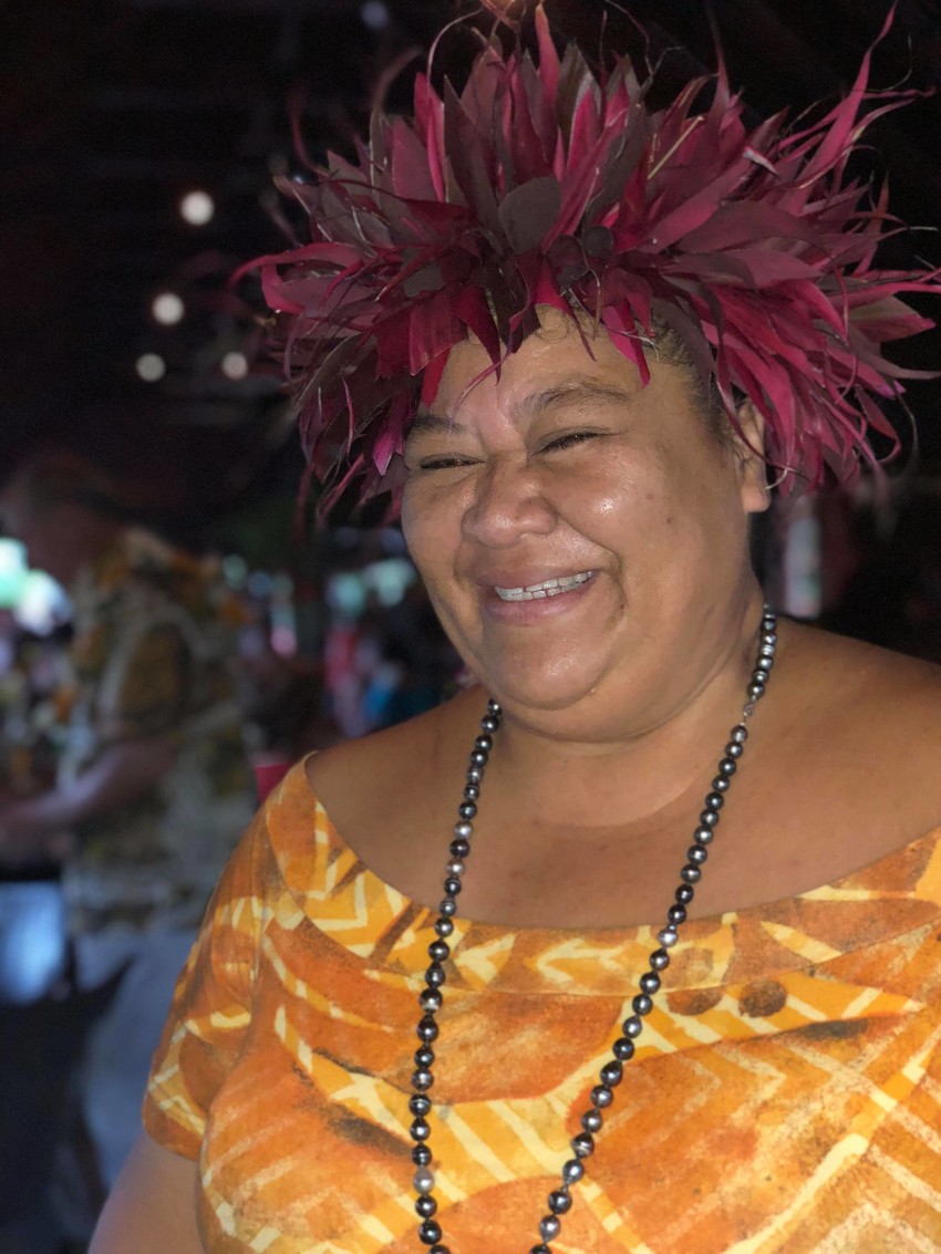 Nane from Cook Islands Tourism