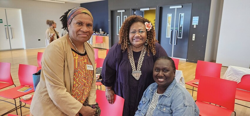 Cathy Bolinga on far left