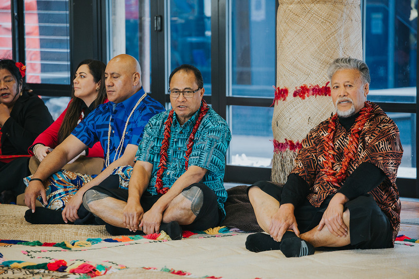 Saveatama Eroni Clarkes father, Lavea Iafeta Jeff Clarke (far right)