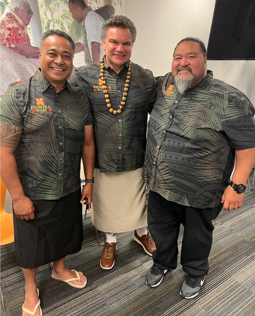 Jerome Mika, Savae Sir Michael Jones and Danny Leaoasavai'i aka Brotha D