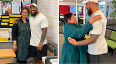 “Still proudly South Auckland”: Ireland rugby star Bundee Aki returns home to Manurewa High School