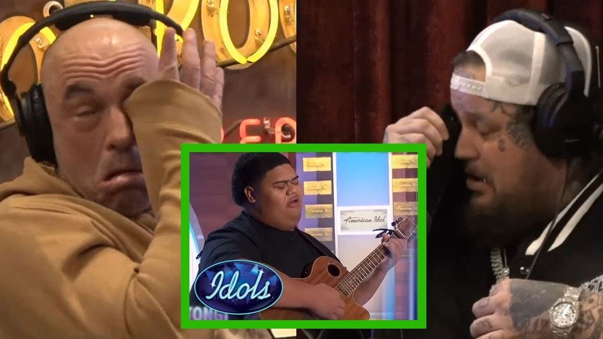 Joe Rogan reacts to hearing Iam Tongi for the first time with Jelly