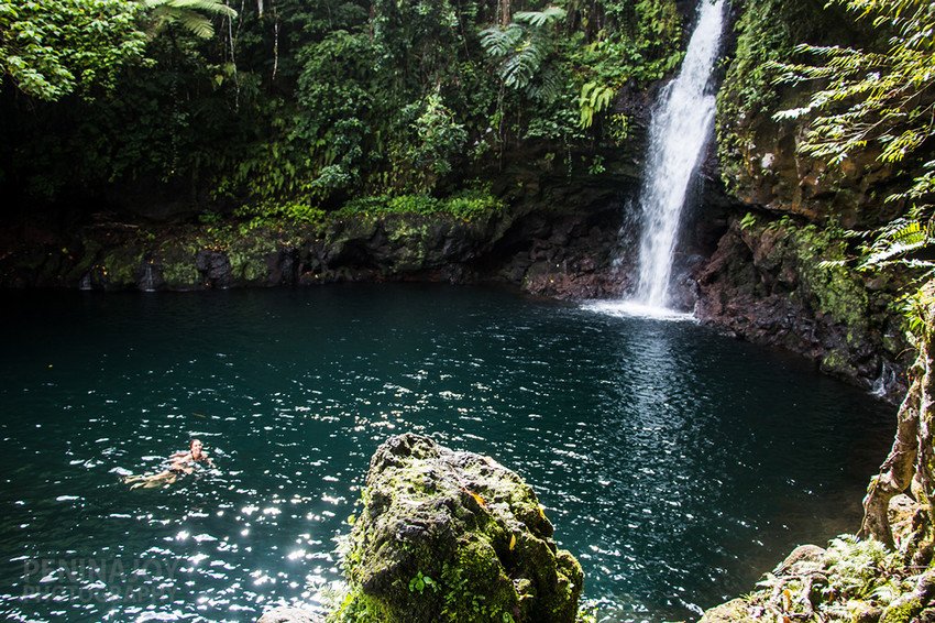 Afu A'au Waterfall