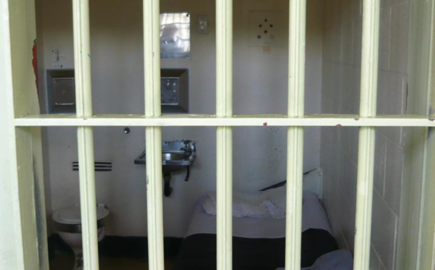 Jail cell in Mt Eden prison