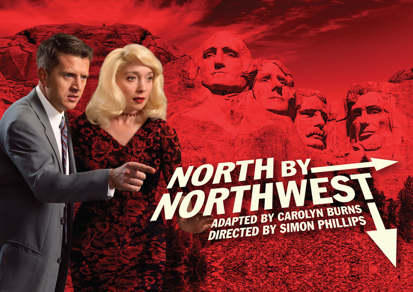 North by Northwest promo poster