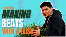 Jonathan Makes Beats With a Bush | Fresh Beats